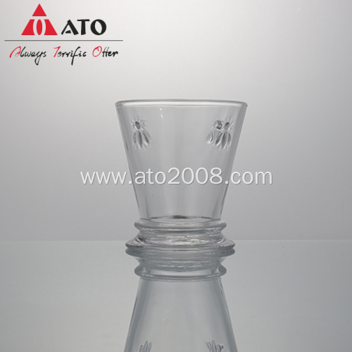 Whisky glass classic design crystal clear glass cup